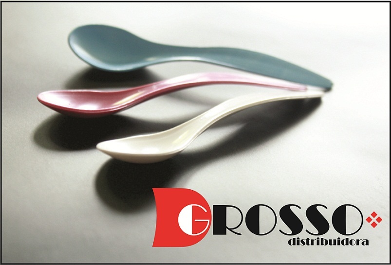 Cucharas Europea Pastel / Cristal 9 cm