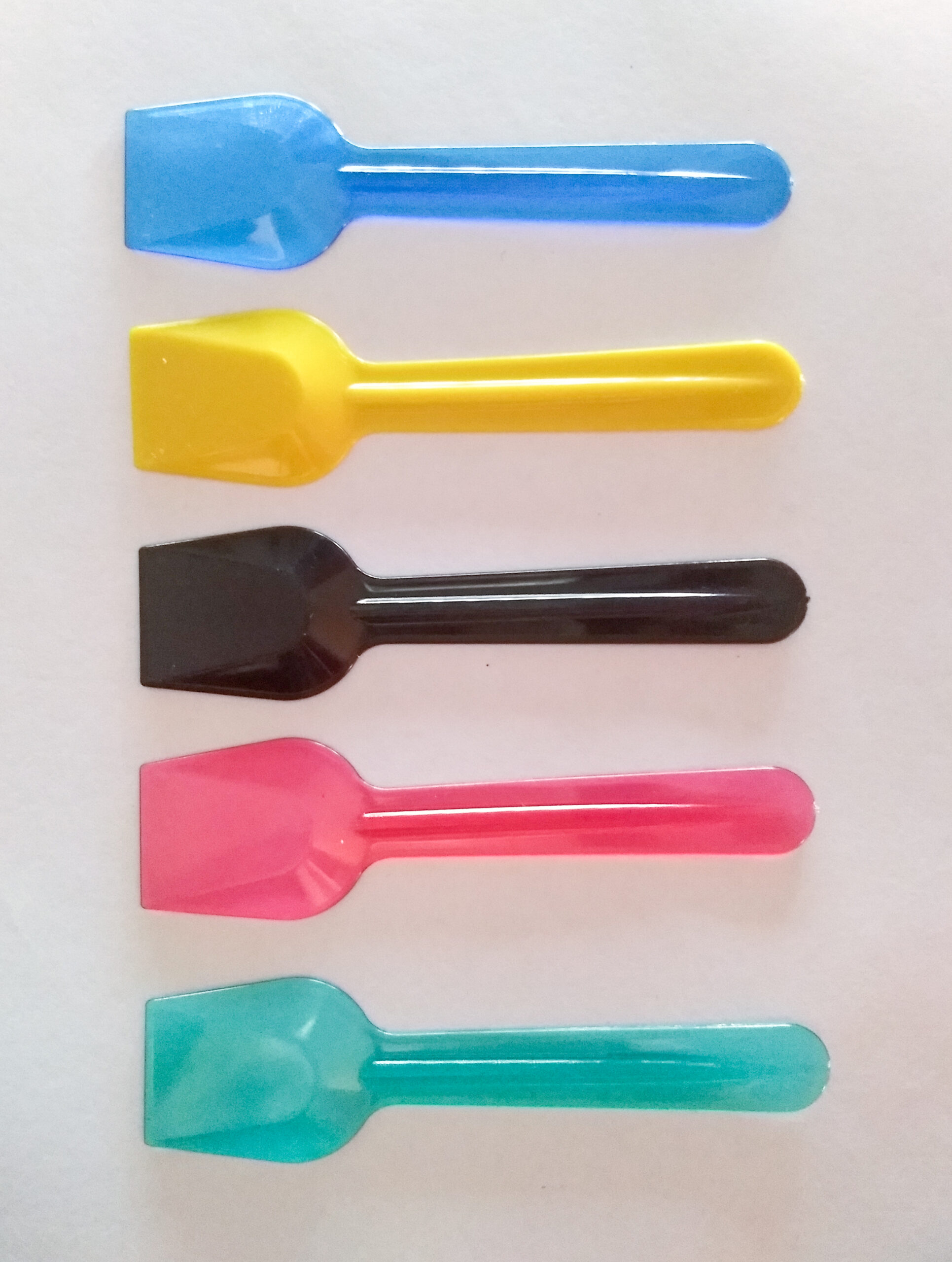 Cucharas para helados Americana Pastel / Cristal 8 cm - Image 4